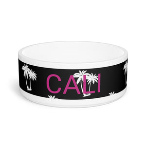 White Ceramic Pet Bowl | Custom Pet Bowl | Doggy Glam Boutique