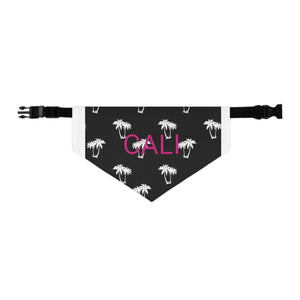 Black Printed Pet Bandana | Black Pet Bandana | Doggy Glam Boutique