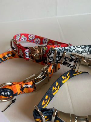 Dog Spooky Ghost Collar | Dog Ghost Collar | Doggy Glam Boutique