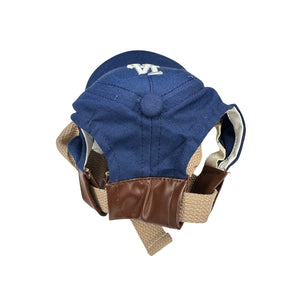 Navy Blue Dog Baseball Hat | Navy Blue Dog Hat | Doggy Glam Boutique