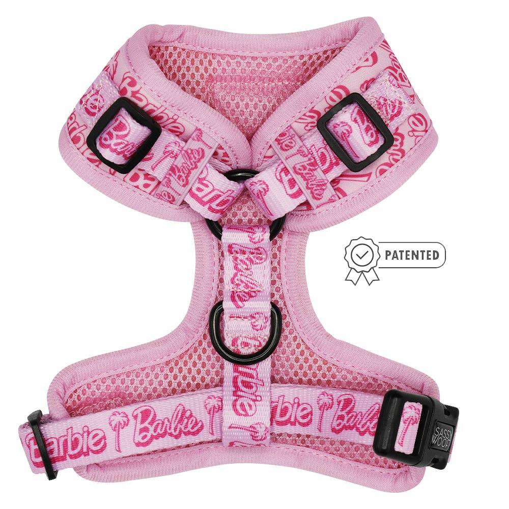 XLarge Dog Harness | Barbie Dog Harness | Doggy Glam Boutique