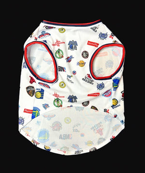 White Sport Mode Dago | Multi-color print Dago | Doggy Glam Boutique