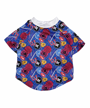 Don L Blue Dog Shirt | Blue Dog Shirt | Doggy Glam Boutique