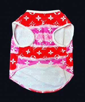 Cherry Red Dog Dago Tee - Doggy Glam Boutique