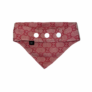 G-Pink Dog Bandana | Pink Dog Bandana | Doggy Glam Boutique