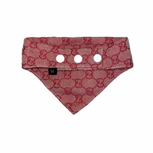 Load image into Gallery viewer, G-Pink Dog Bandana - Doggy Glam Boutique
