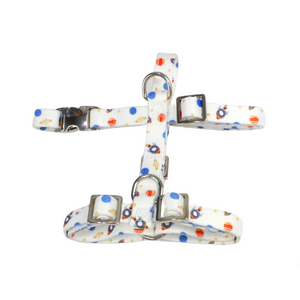 White Rocket Harness | Duo Harness | Doggy Glam Boutique