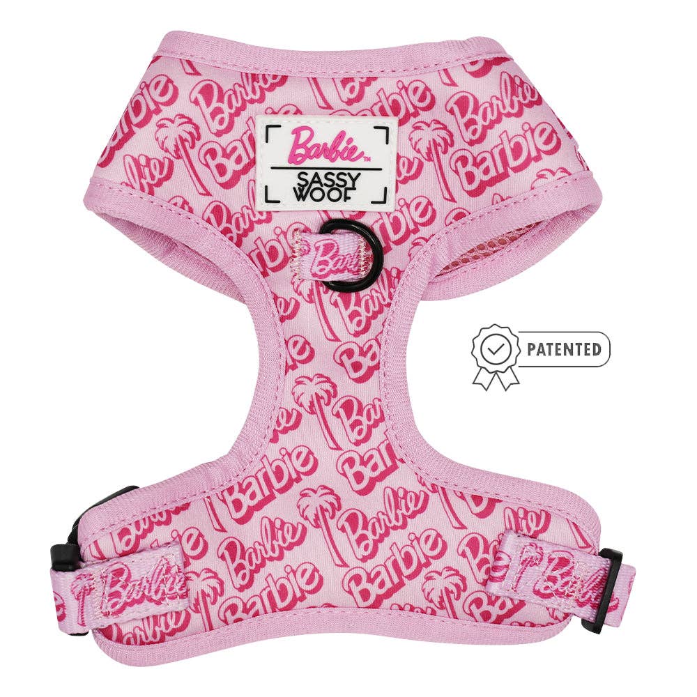 XXLarge Dog Harness | Malibu Barbie Dog Harness | Doggy Glam Boutique