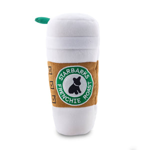 Starbarks Coffee Cup W/ Lid Squeaker Dog Toy - Doggy Glam Boutique