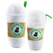 Load image into Gallery viewer, Starbarks Coffee Cup W/ Lid Squeaker Dog Toy - Doggy Glam Boutique
