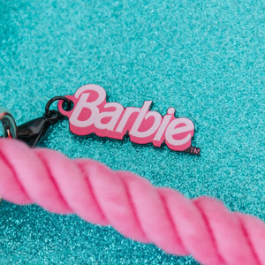 Hot Pink Dog Rope Leash - Barbie™ - Doggy Glam Boutique