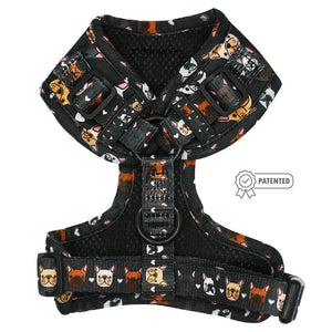 Fab Frenchies: Adjustable Harness -Large - Doggy Glam Boutique