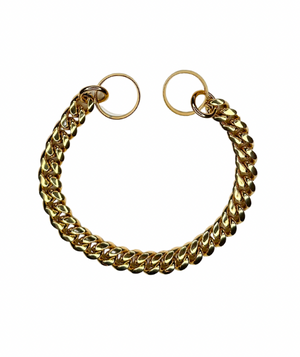 Cuban Link Dog Collar | Dog Chain Gold | Doggy Glam Boutique