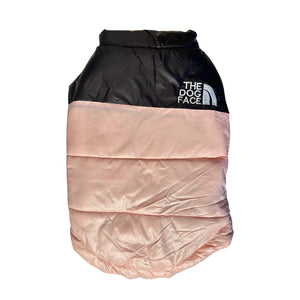 Pink and Black Puffer Vest