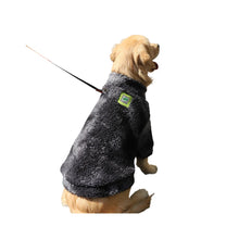 Load image into Gallery viewer, Black and Grey Dog Jacket | Grey Dog Jacket | Doggy Glam Boutique
