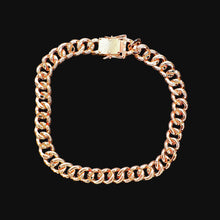 Load image into Gallery viewer, Rose Gold Diamond Dog Chain
