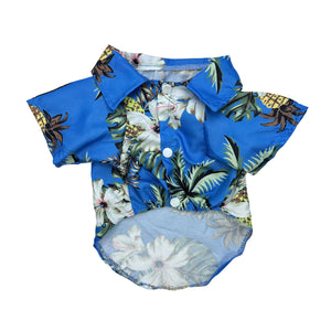 Dog Hawaiian Print Shirt | Dog Hawaiian Shirt | Doggy Glam Boutique