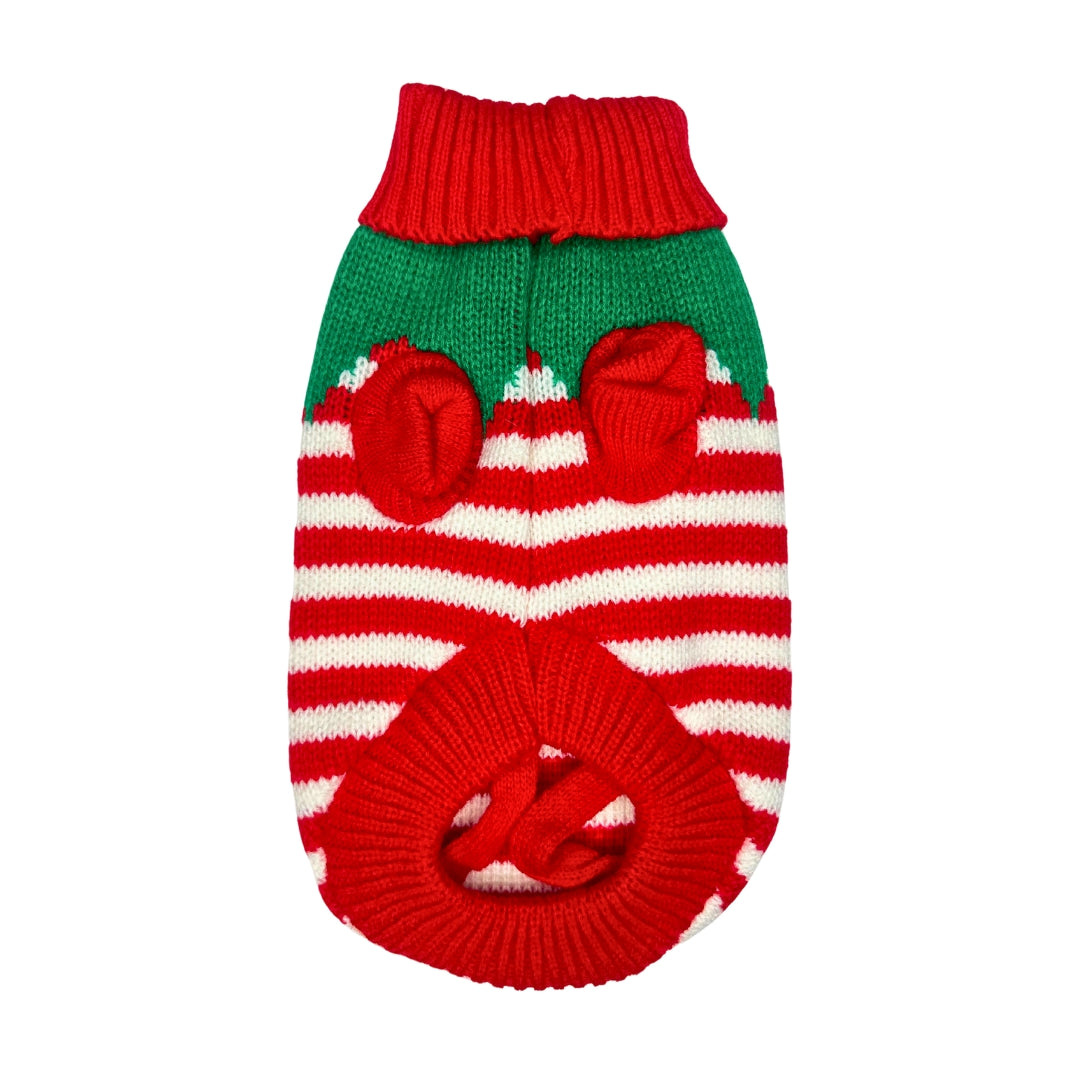 Elf Pets Christmas Sweater | Dog Elf Sweater | Doggy Glam Boutique