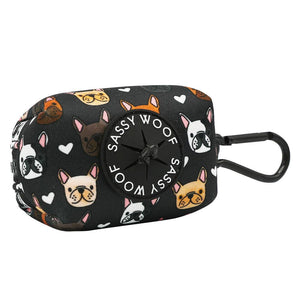Fab Frenchies-Waste Bag Holder - Doggy Glam Boutique