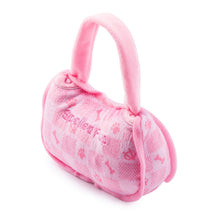Load image into Gallery viewer, Pink Checker Chewy Vuiton Handbag by Haute Diggity Dog: Large
