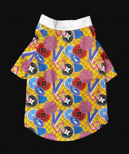 Don L Yellow Dog Shirt - Doggy Glam Boutique