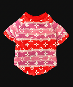 Cherry Red Dog Shirt - Doggy Glam Boutique