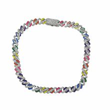 Load image into Gallery viewer, Rainbow Cuban Link Chain - Doggy Glam Boutique
