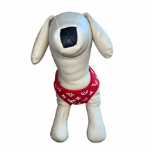 Load image into Gallery viewer, Red and White Pawpreme T-Shirt - Doggy Glam Boutique
