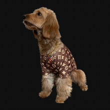 Load image into Gallery viewer, M Gram Brown Tshirt - Doggy Glam Boutique
