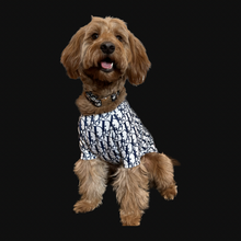 Load image into Gallery viewer, Icy White &amp; Blue Shirt - Doggy Glam Boutique
